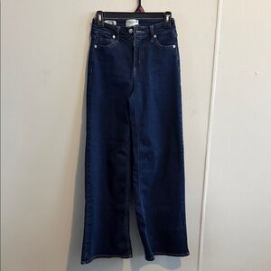 Universal Thread Wide-Leg High-Rise Jeans - Dark Navy